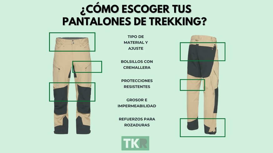 ¿Cómo escoger pantalones de Trekking?
